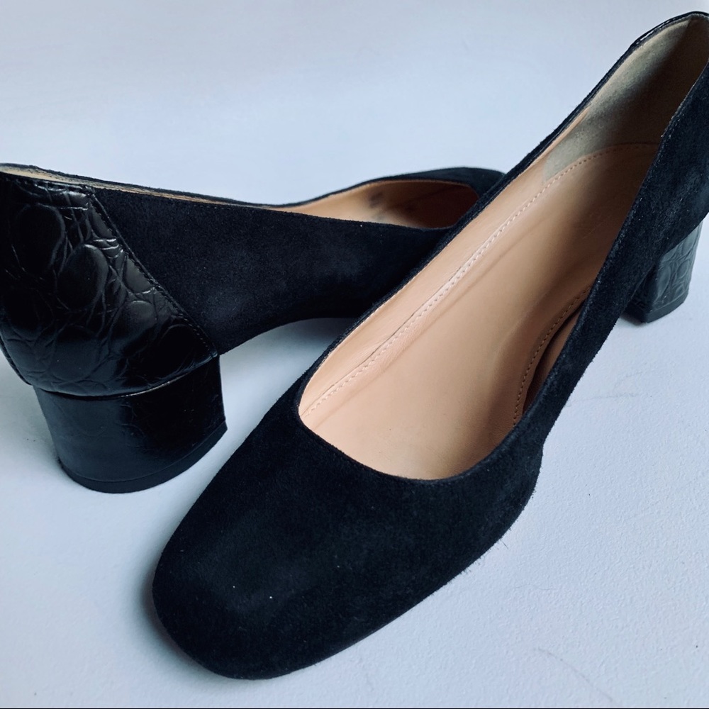 J. Crew | Black heels |